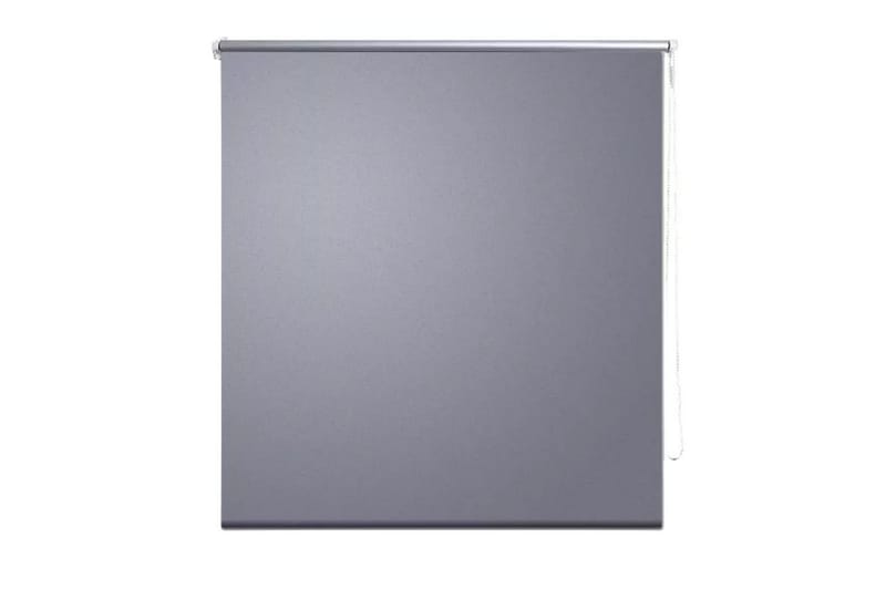 Rullegardin 100 x 175 cm grå - Hvit - Rullegardin