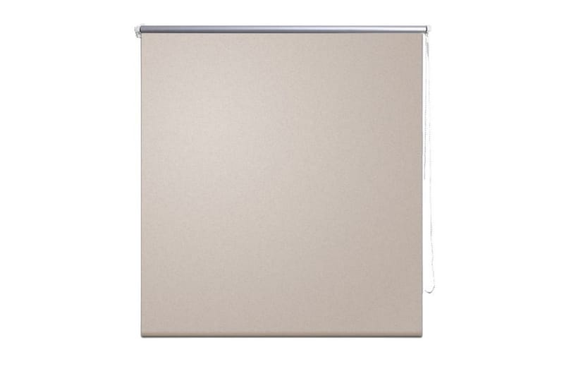 Rullegardin 100 x 230 cm beige - Beige|Hvit - Rullegardin