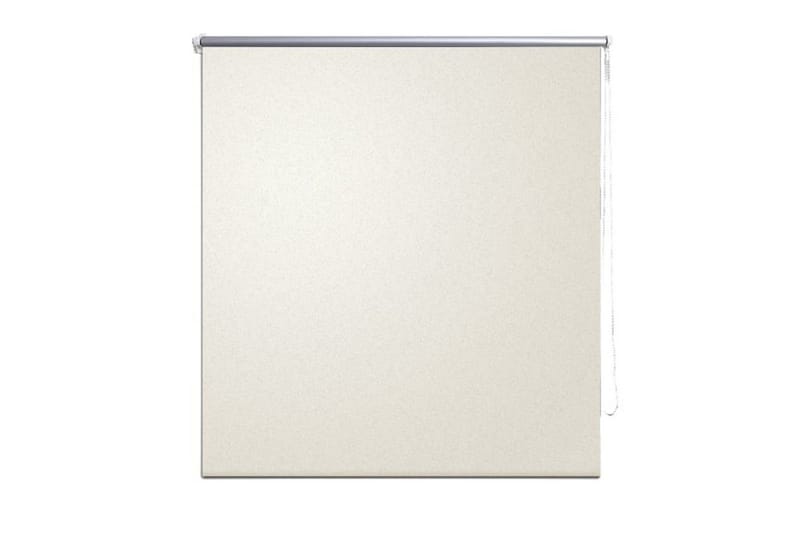 Rullegardin 100 x 230 cm beige-hvit - Beige|Hvit - Rullegardin