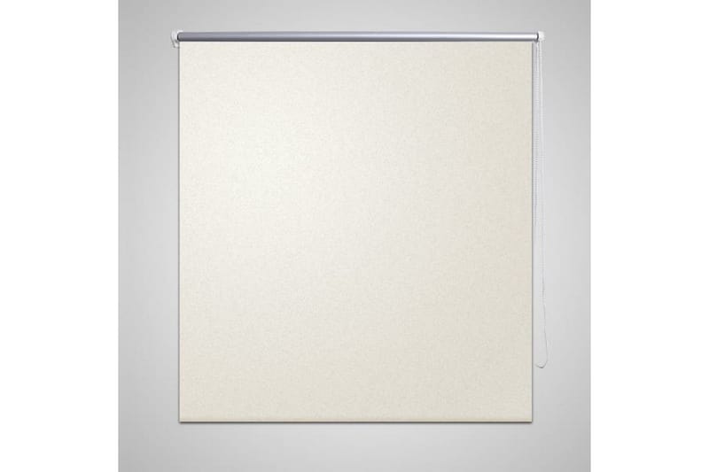 Rullegardin 120 x 175 cm beige-hvit - Beige|Hvit - Rullegardin
