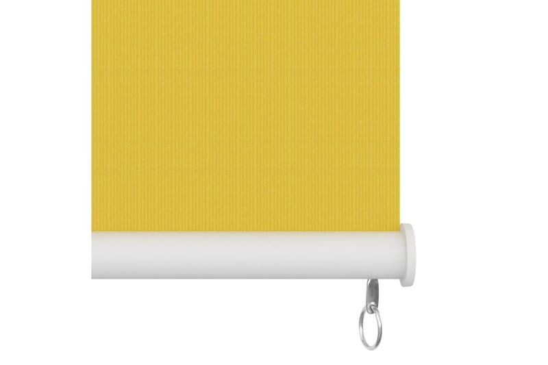 Utendørs rullegardin 220x140 cm gul - Gul - Rullegardin