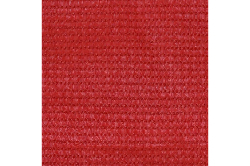 Utendørs rullegardin 60x140 cm rød HDPE - Rød - Rullegardin
