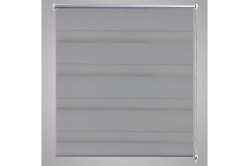 Zebra Gardiner 100 x 175 cm Grå - Grå|Transparent - Rullegardin
