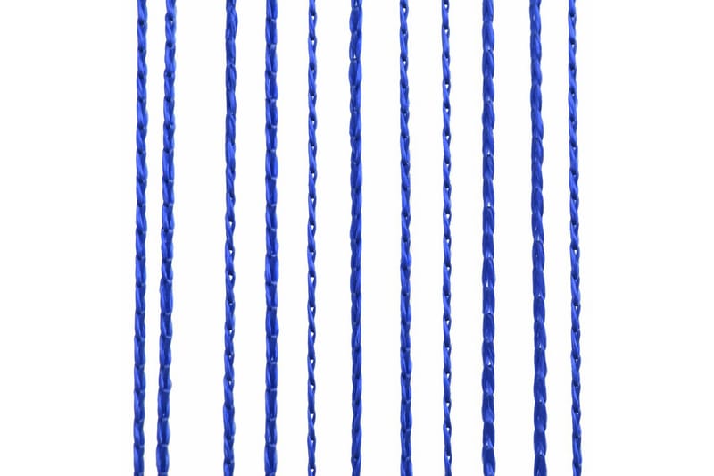 Trådgardiner 2 stk 100x250 cm blå - Blå - Mørkleggingsgardin
