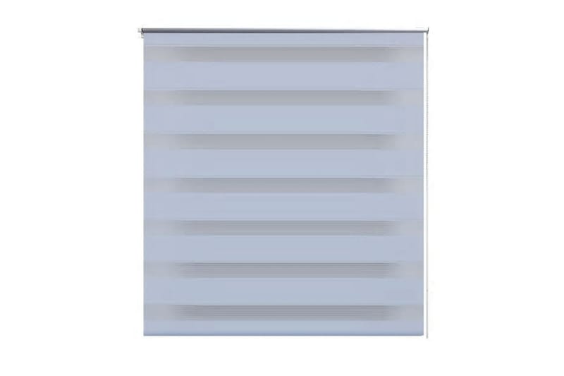 Zebra Gardiner 80 x 175 cm Hvit - Hvit|Transparent - Rullegardin