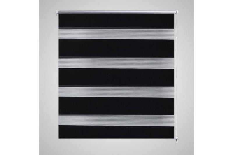 Zebra Rullegardin 80 x 150 cm Svart - Hvit - Rullegardin