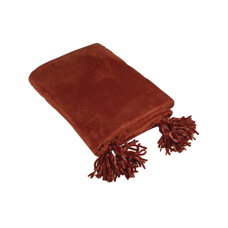 Gardo Fleecepledd 130X150 cm, Rust