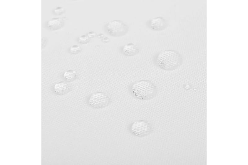 5 Hvite bordduker 100 x 100 cm - Hvit - Bordløper - Kjøkkentekstiler