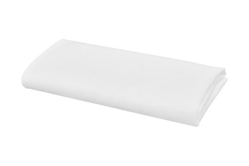 50 Middags servietter hvit 50 x 50 cm - Hvit - Tøyserviett - Kjøkkentekstiler