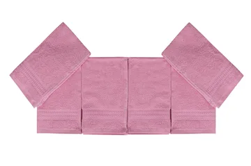Håndkle Hobby 30x50 cm 6-pk - Rosa - Tekstiler & tepper - Kjøkkentekstiler