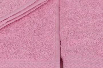 Hobby Håndkle 30x50 cm 6-pk - Rosa - Tekstiler & tepper - Baderomstekstiler - Håndklær