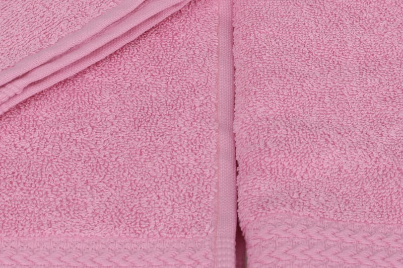 Hobby Håndkle 30x50 cm 6-pk - Rosa - Tekstiler & tepper - Baderomstekstiler - Håndklær
