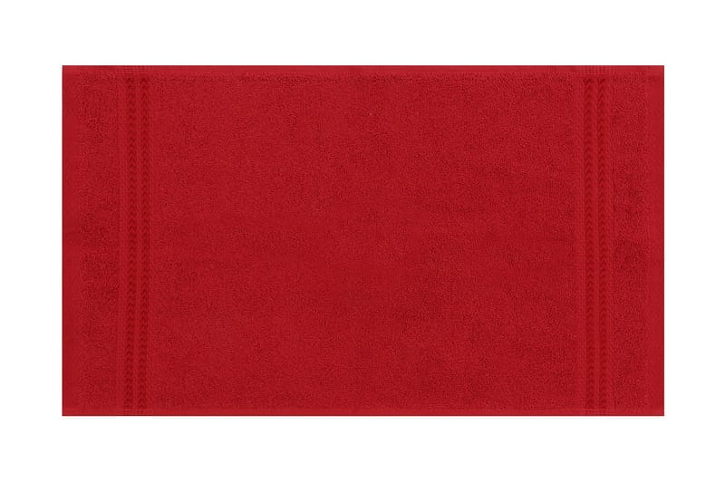 Hobby Håndkle 30x50 cm 6-pk - Rød - Tekstiler & tepper - Baderomstekstiler - Håndklær
