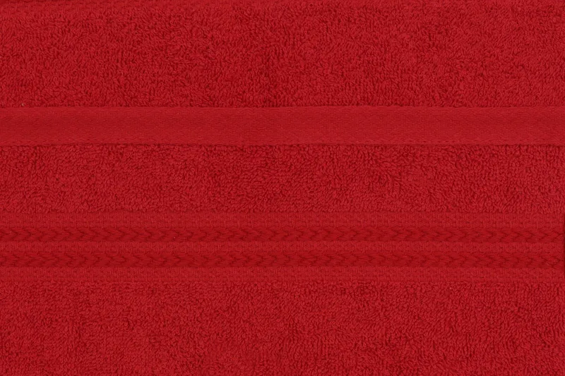 Hobby Håndkle 30x50 cm 6-pk - Rød - Tekstiler & tepper - Kjøkkentekstiler