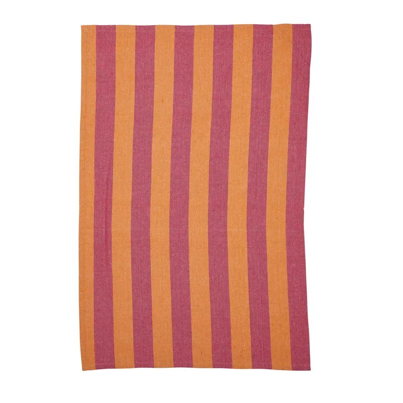 Rovik Kjøkkenhåndkle 50x70 cm, Oransje/Rosa