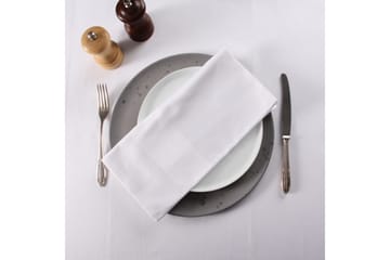 Serviett Fritz Magnus Trading Delight 50 x 50 cm Hvit - Tekstiler & tepper - Kjøkkentekstiler