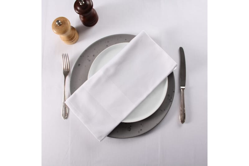 Serviett Fritz Magnus Trading Delight 50 x 50 cm Hvit - Tekstiler & tepper - Kjøkkentekstiler