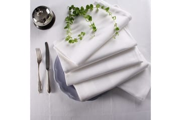 Serviett Fritz Magnus Trading Delight 50 x 50 cm Hvit - Tekstiler & tepper - Kjøkkentekstiler