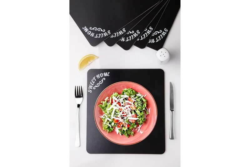 Tabletter 6- pk - Svart - Tekstiler & tepper - Kjøkkentekstiler