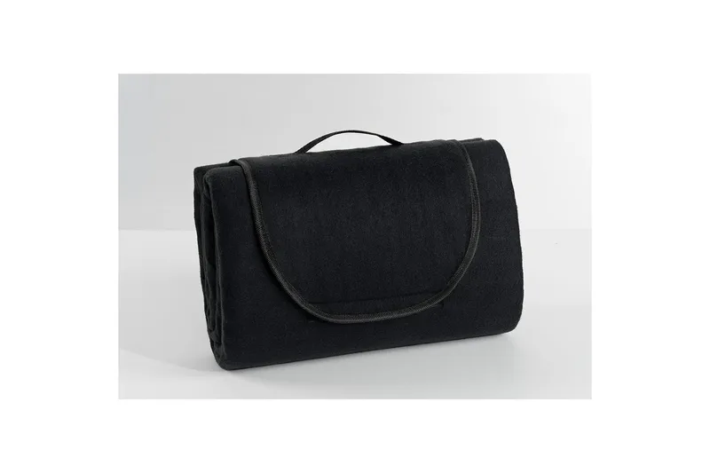 Picknic Pledd 130 x 150 cm - Svart - Tekstiler & tepper - Tepper & pledd