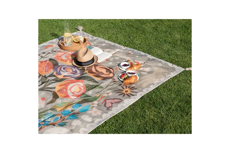 Piknikteppe Bandowali Rektangulær - Rektangulær - Tekstiler & tepper - Tepper & pledd