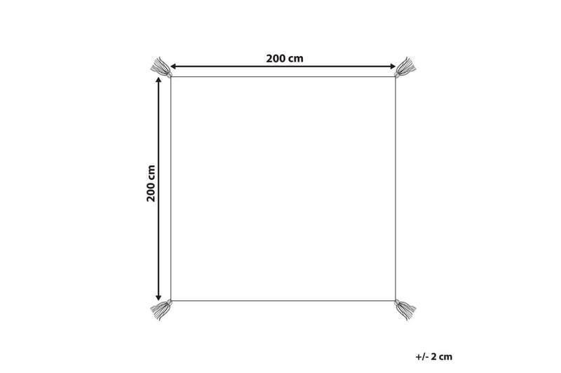 Piknikteppe Dilbar Firkantet - Firkantet - Tekstiler & tepper - Tepper & pledd
