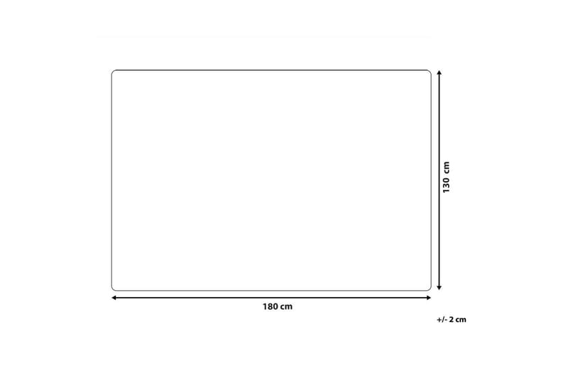 Pledd Alazeya Beige/gull, 130x180 cm - Beige/gull, 130x180 cm - Tekstiler & tepper - Tepper & pledd