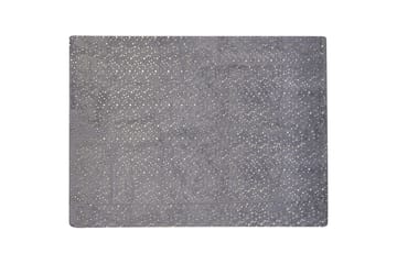 Pledd Alazeya Grå/gull, 130x180 cm - Grå/gull, 130x180 cm - Tekstiler & tepper - Tepper & pledd