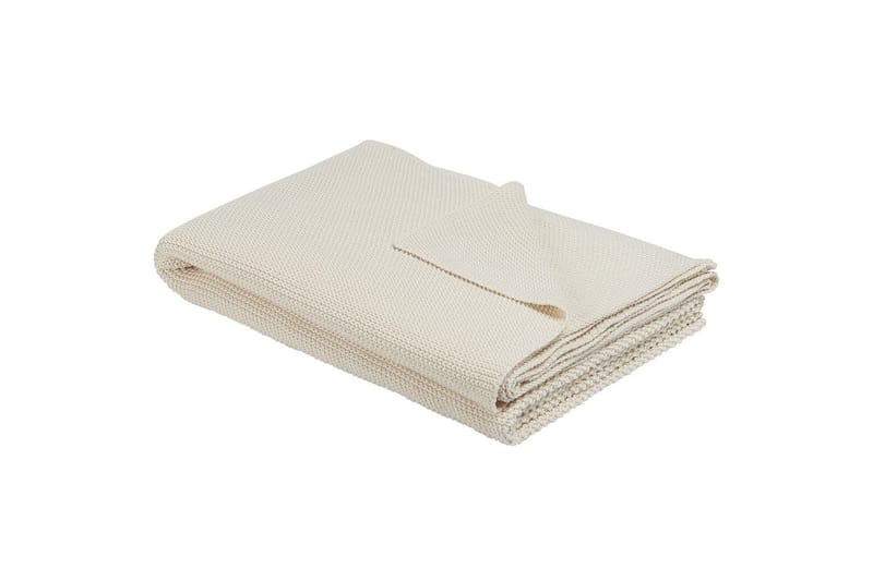 Pledd Asaka Beige - Beige - Tekstiler & tepper - Tepper & pledd