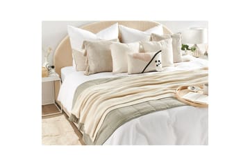 Pledd Asaka Beige - Beige - Tekstiler & tepper - Tepper & pledd