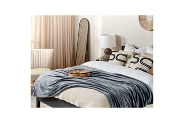 Pledd Bayburt Grå, 150x200 cm - Grå, 150x200 cm - Tekstiler & tepper - Tepper & pledd