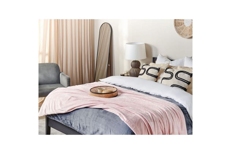 Pledd Bayburt Rosa, 200x220 cm - Rosa, 200x220 cm - Tekstiler & tepper - Tepper & pledd