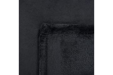 Pledd Bayburt Svart, 200x220 cm - Svart, 200x220 cm - Tekstiler & tepper - Tepper & pledd