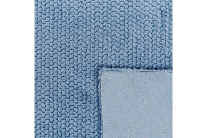 Pledd Bjas Blå, 200x220 cm - Blå, 200x220 cm - Tekstiler & tepper - Tepper & pledd
