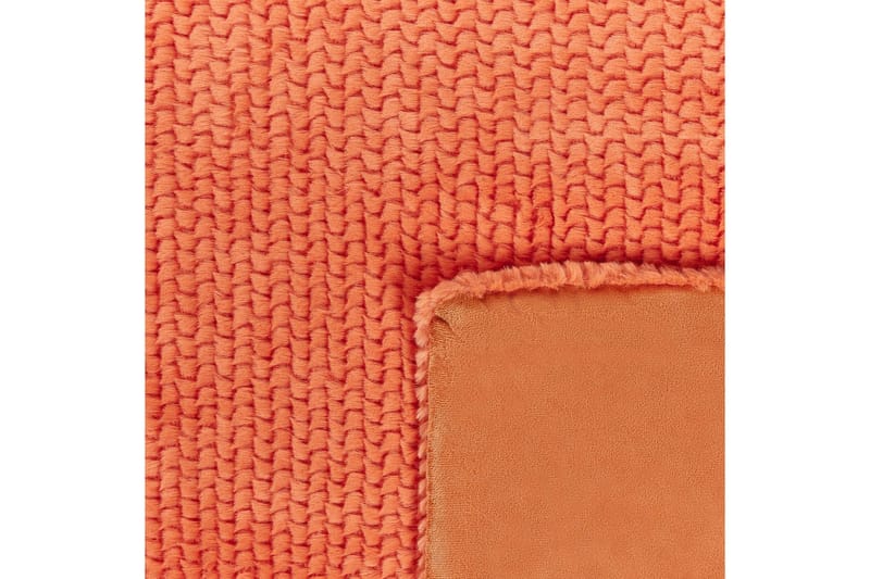 Pledd Bjas Oransje, 150x200 cm - Oransje, 150x200 cm - Tekstiler & tepper - Tepper & pledd