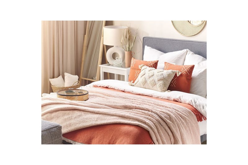 Pledd Bjas Rosa, 150x200 cm - Rosa, 150x200 cm - Tekstiler & tepper - Tepper & pledd