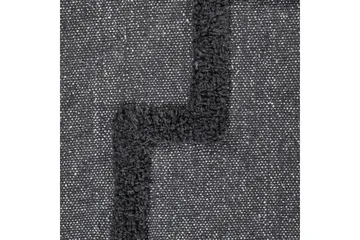 Pledd Chack Grå/svart, 200x220 cm - Grå/svart, 200x220 cm - Tekstiler & tepper - Tepper & pledd