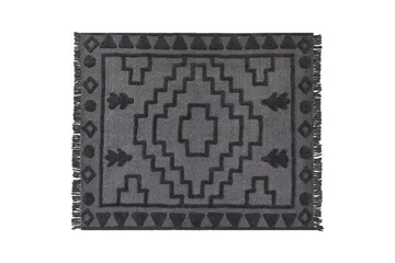 Pledd Chack Grå/svart, 200x220 cm - Grå/svart, 200x220 cm - Tekstiler & tepper - Tepper & pledd
