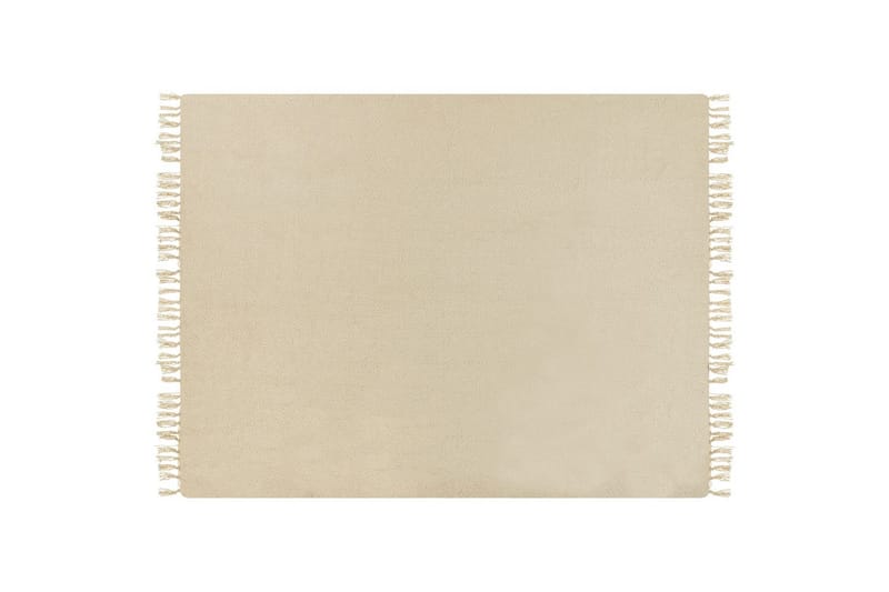 Pledd Chaohani Beige, 150x200 cm - Beige, 150x200 cm - Tekstiler & tepper - Tepper & pledd