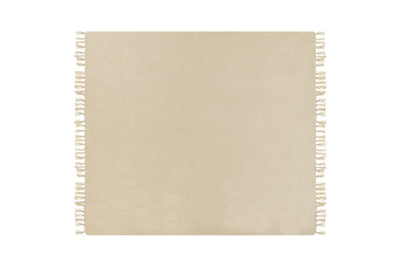 Pledd Chaohani Beige, 200x220 cm - Beige, 200x220 cm - Tekstiler & tepper - Tepper & pledd