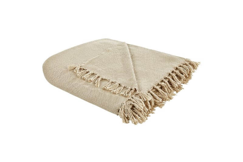 Pledd Chaohani Beige, 220x240 cm - Beige, 220x240 cm - Tekstiler & tepper - Tepper & pledd