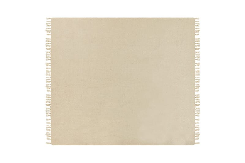 Pledd Chaohani Beige, 220x240 cm - Beige, 220x240 cm - Tekstiler & tepper - Tepper & pledd