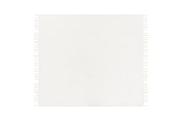 Pledd Chaohani Hvit, 200x220 cm - Hvit, 200x220 cm - Tekstiler & tepper - Tepper & pledd