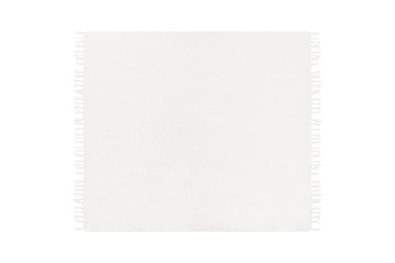 Pledd Chaohani Hvit, 200x220 cm - Hvit, 200x220 cm - Tekstiler & tepper - Tepper & pledd
