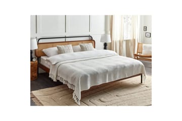 Pledd Chaohani Hvit, 220x240 cm - Hvit, 220x240 cm - Tekstiler & tepper - Tepper & pledd