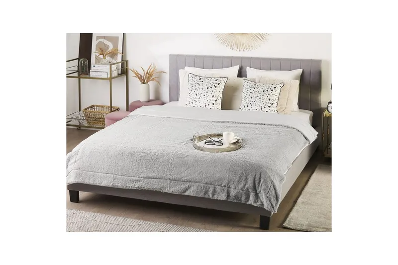 Pledd Gelik Lys grå - Lys grå - Tekstiler & tepper - Tepper & pledd