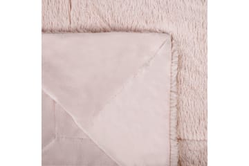 Pledd Gelik Rosa - Rosa - Tekstiler & tepper - Tepper & pledd