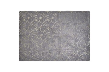 Pledd Godavari Grå/gull, 150x200 cm - Grå/gull, 150x200 cm - Tekstiler & tepper - Tepper & pledd