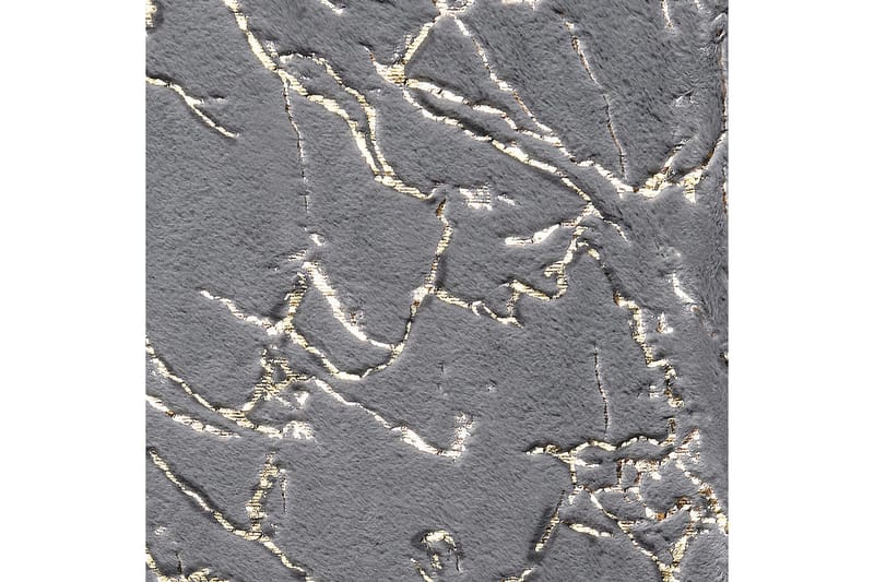 Pledd Godavari Grå/gull, 150x200 cm - Grå/gull, 150x200 cm - Tekstiler & tepper - Tepper & pledd