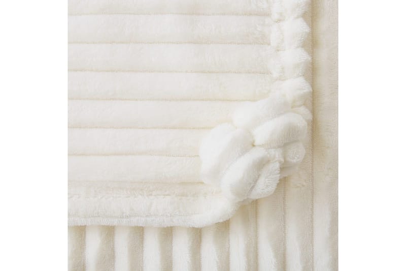 Pledd Kaweri Hvit - Hvit - Tekstiler & tepper - Tepper & pledd